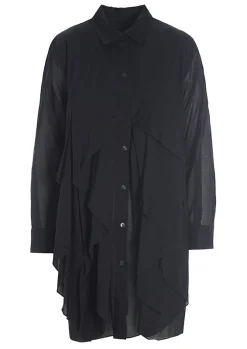 Washi voile origami skjorte